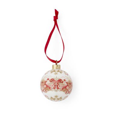 Morris & Co. Strawberry Thief Bauble